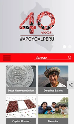 Desarrollo web de Apoyo al Perú