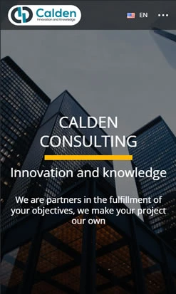 Desarrollo web de Calden Consulting