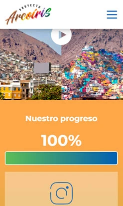 Desarrollo web de Proyecto Arcoíris