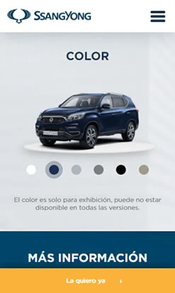 Versión mobile de All New Rexton | Ssangyong